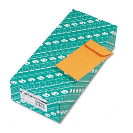 Quality Park Kraft Coin and Small Parts Envelope  Side Seam  #6  Light Brown  500/box QU32704